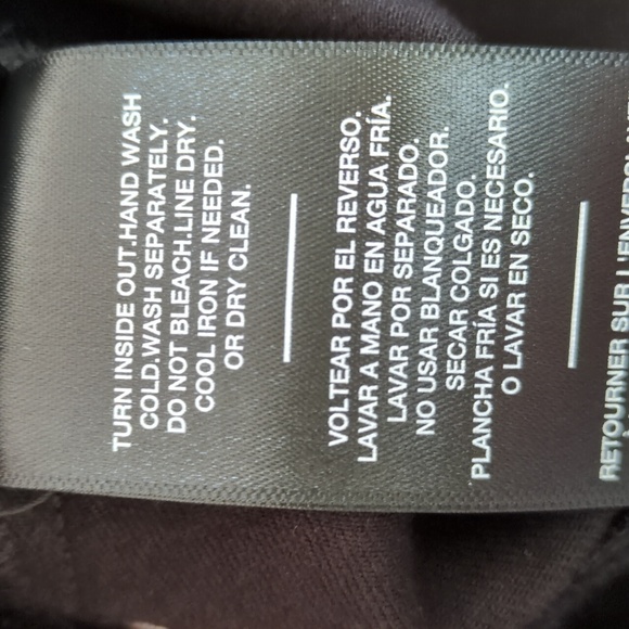 7 For All Mankind High Waist Slim Kick Black Coated Denim Size 34 - Picture 10 of 11